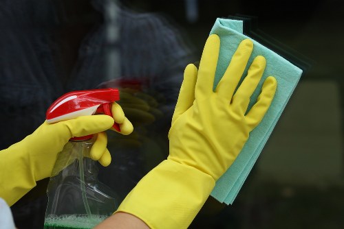 Professional deep cleaning in an Ealing home kitchen