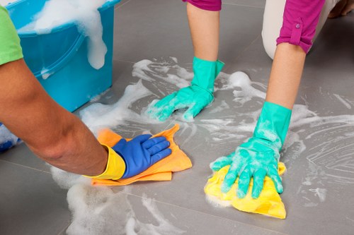 Specialist hard floor cleaning equipment for Ealing floors