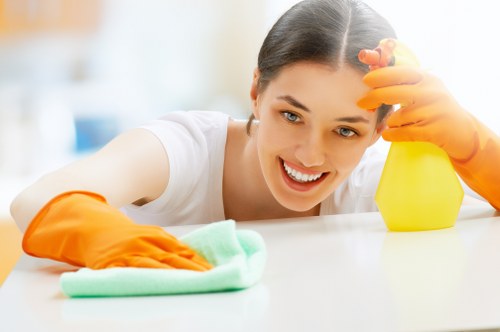 Commercial carpet cleaning service in an Ealing office