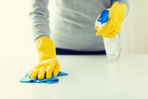 Office cleaning services in Ealing for desks, floors, and shared spaces