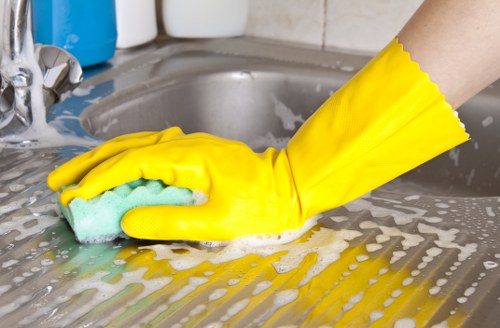 Commercial cleaners in Ealing maintaining an office environment