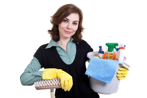Deep cleaning process for hard floors in Ealing